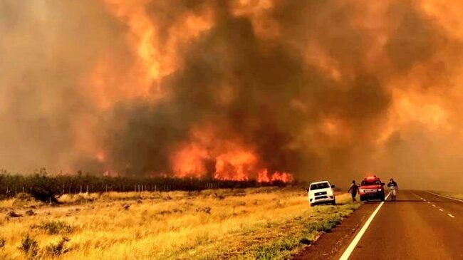 incendio en Puerto Madryn está controlado