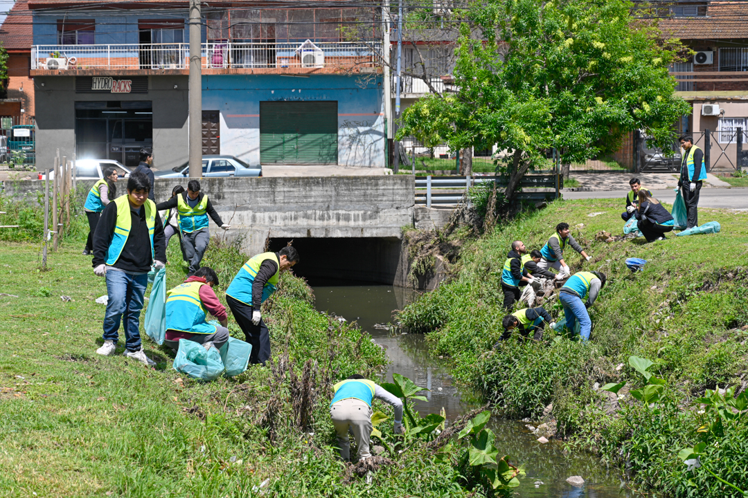 El Municipio de Tigre y la ONG ASEZ-WAO realizaron un gran operativo ambiental en el barrio El Talar.