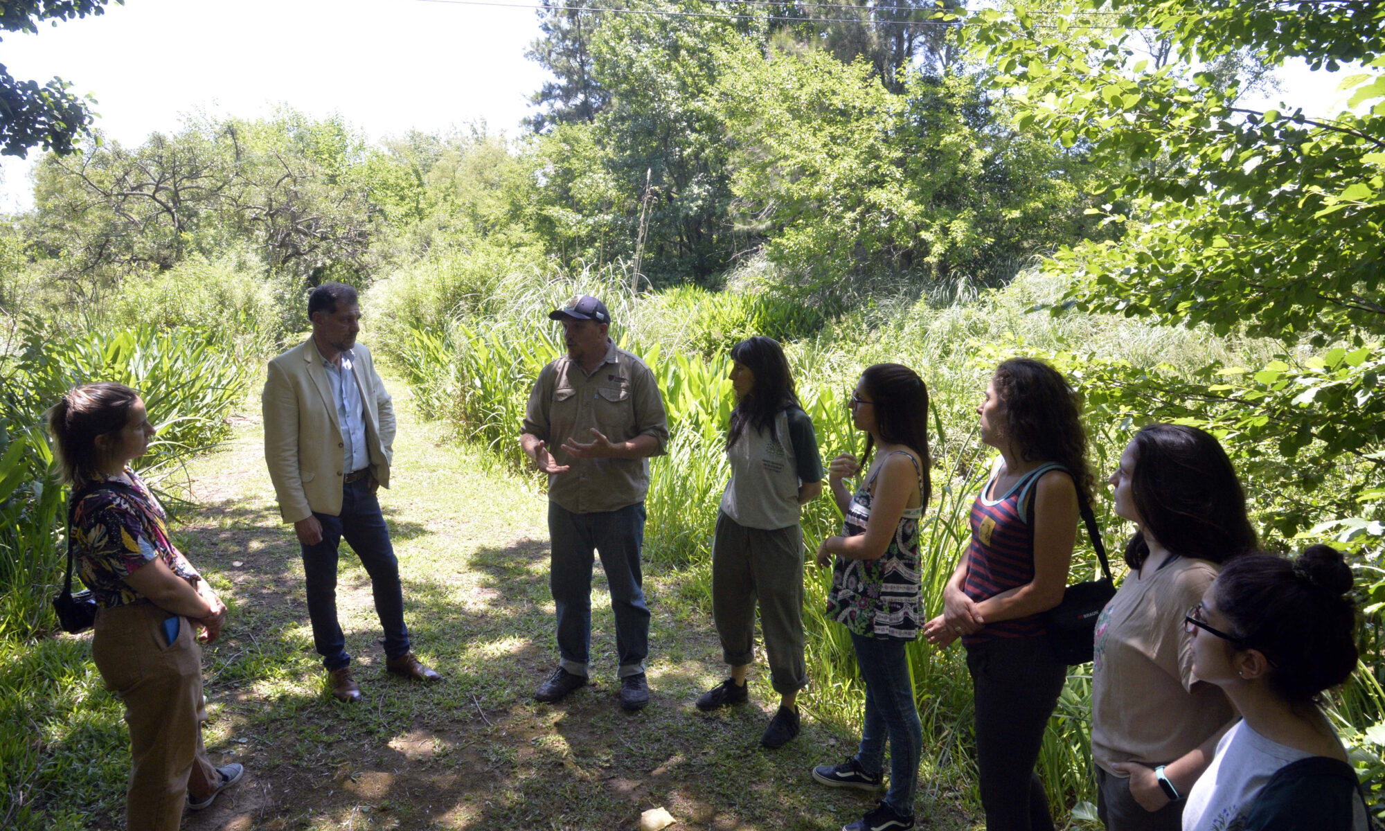 La reforestación de la reserva Monte Blanco, en el Delta del Paraná.